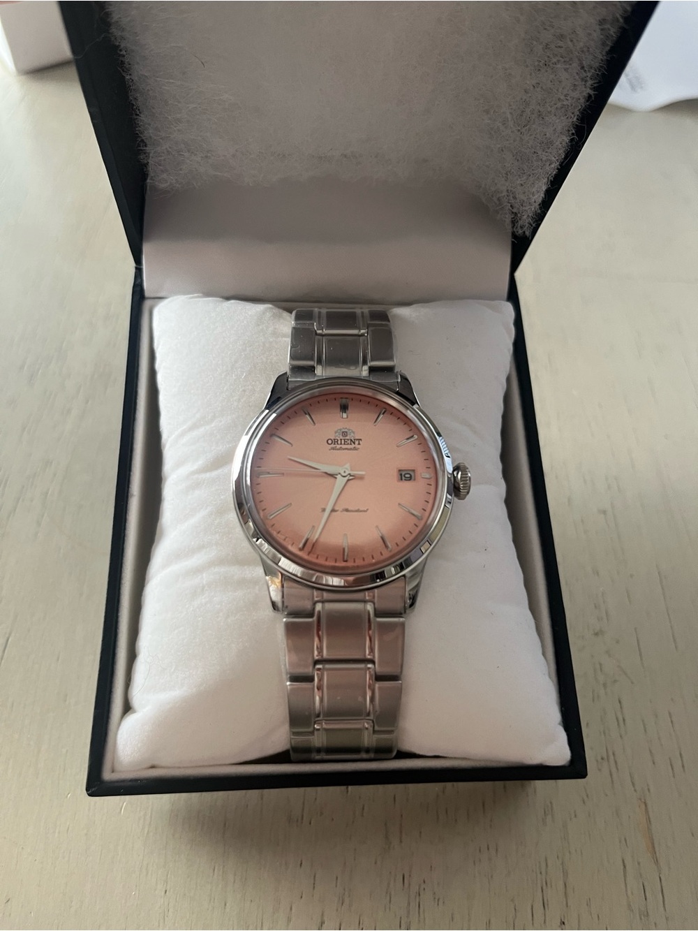 NWT Orient watch Bambino Pink